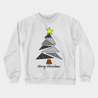 Black Christmas tree Crewneck Sweatshirt